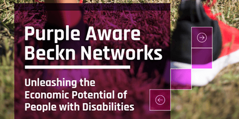 Cover image for the Purple Aware BECKN Networks initiative.